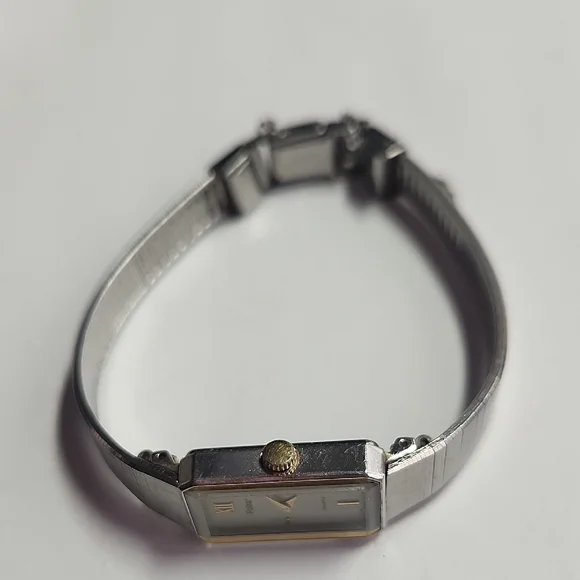 Pulsar Women's Two-Tone Rectangular Watch